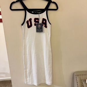 Nwt Ralph Lauren 2012 Olympic woman’s cotton dress - FOURTH of July! PATRIOTIC!